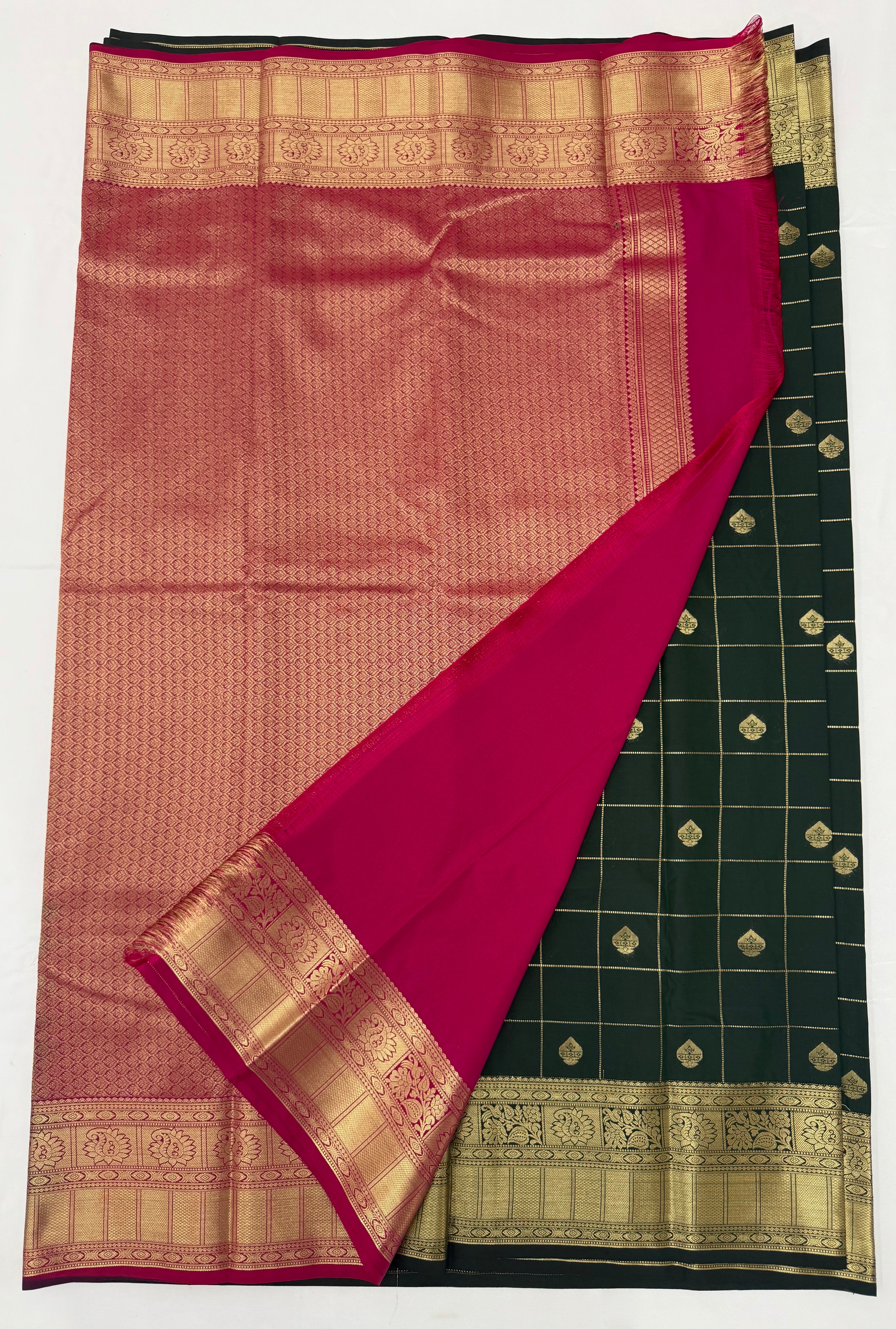 PREMIUM SEMI KANCHI SILK SAREE - SACRAMENTO