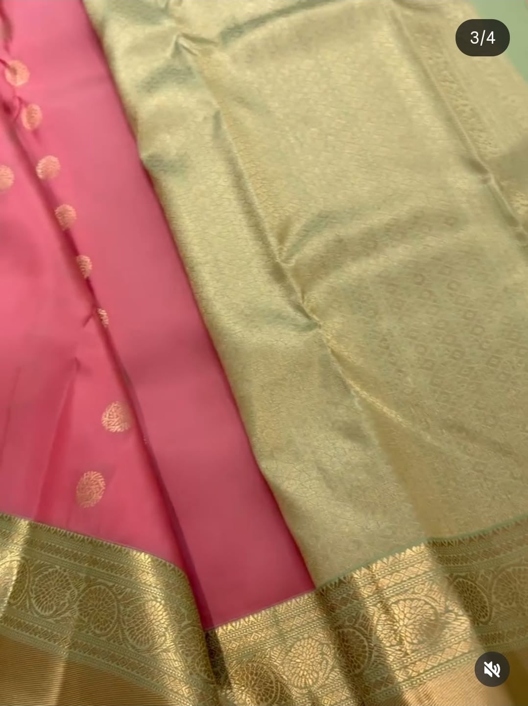 KANCHIPURAM PURE SILK SAREE | SILKMARK® CERTIFIED - ROSE