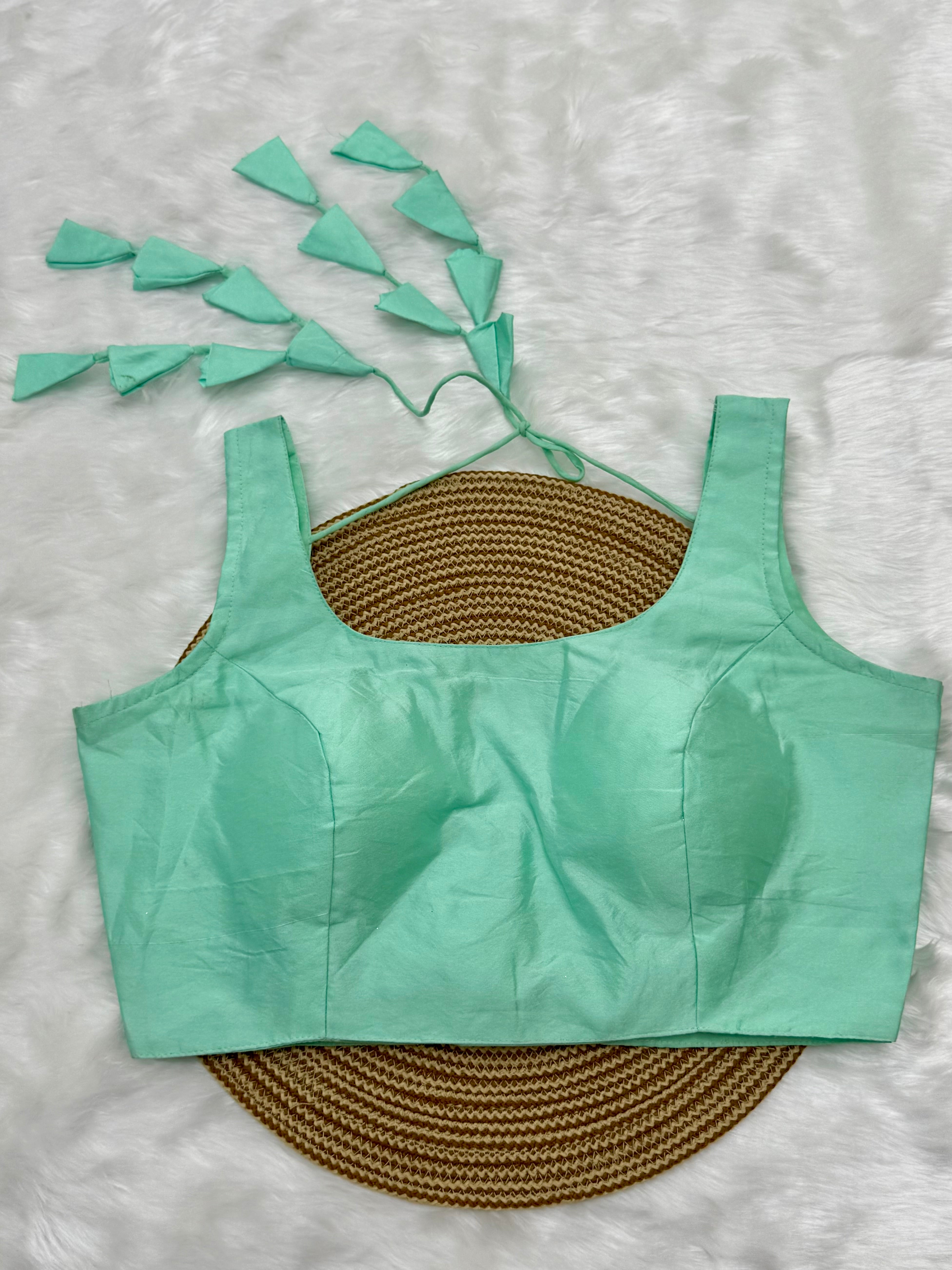 DESIGNER READYMADE SLEEVELESS BLOUSE