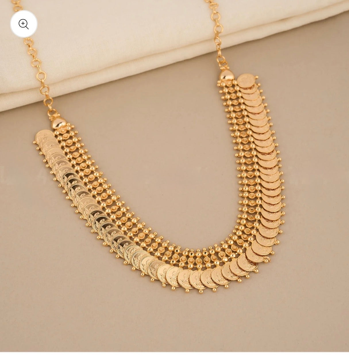 TRADITIONAL KASHU NECKLACE - GOLD