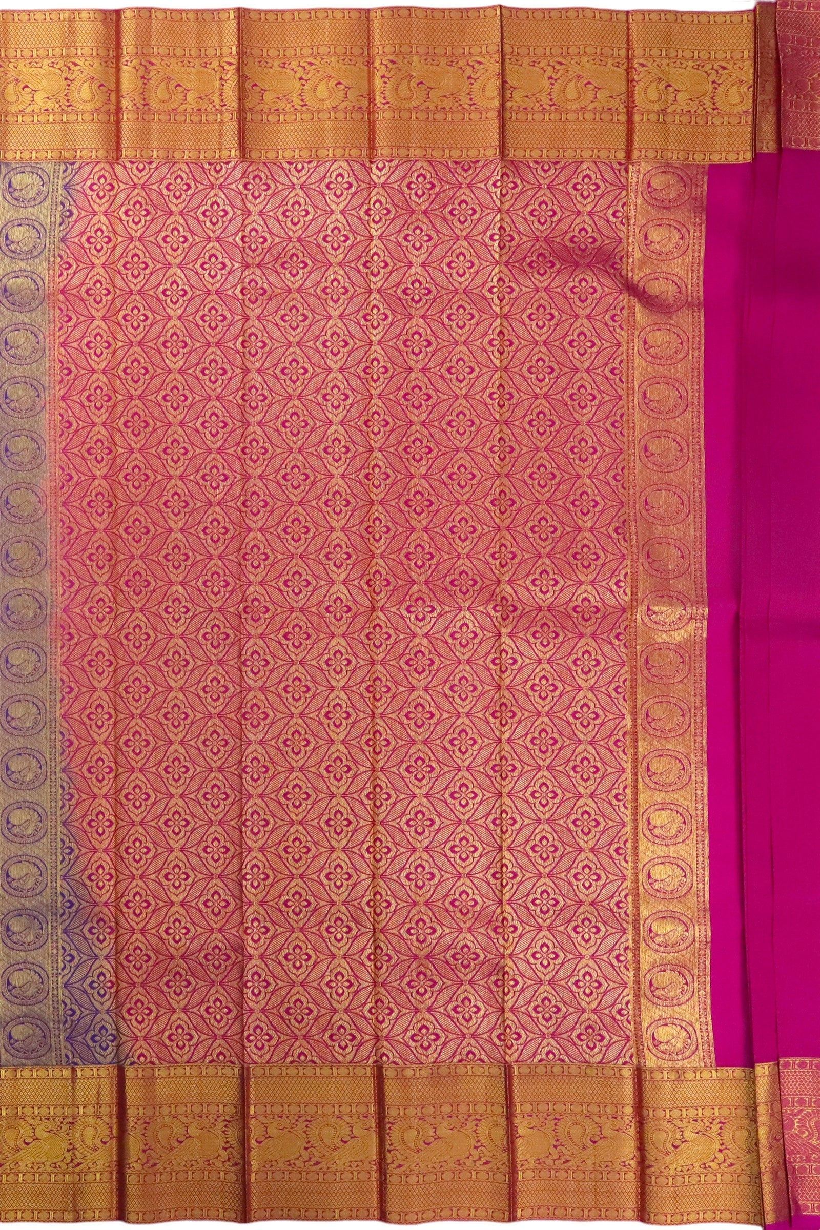 BRIDAL - BLUE KANCHIPURAM PURE SILK SAREE | SILKMARK® CERTIFIED