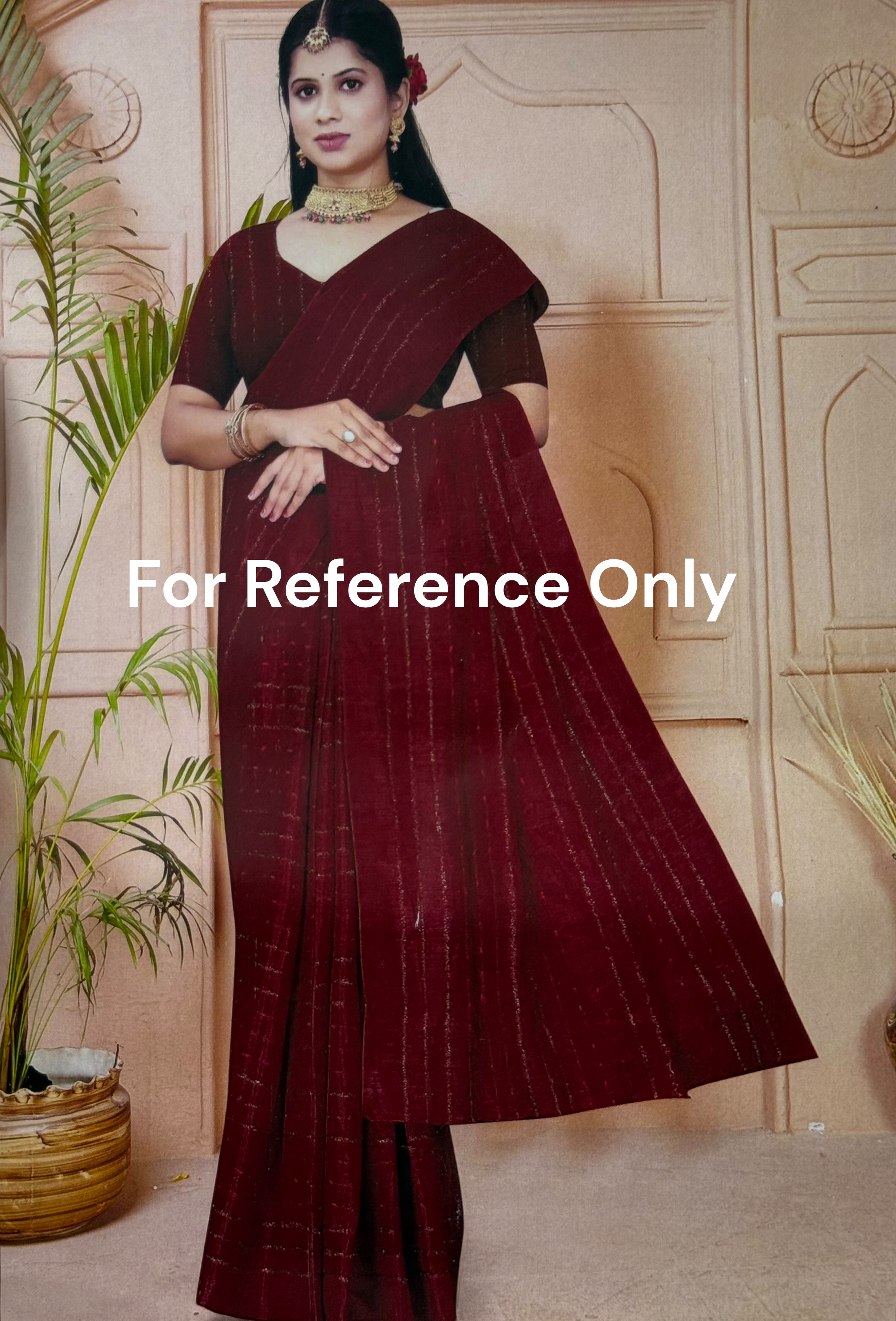 DESIGNER DOLLA SILK SAREE - BLUE