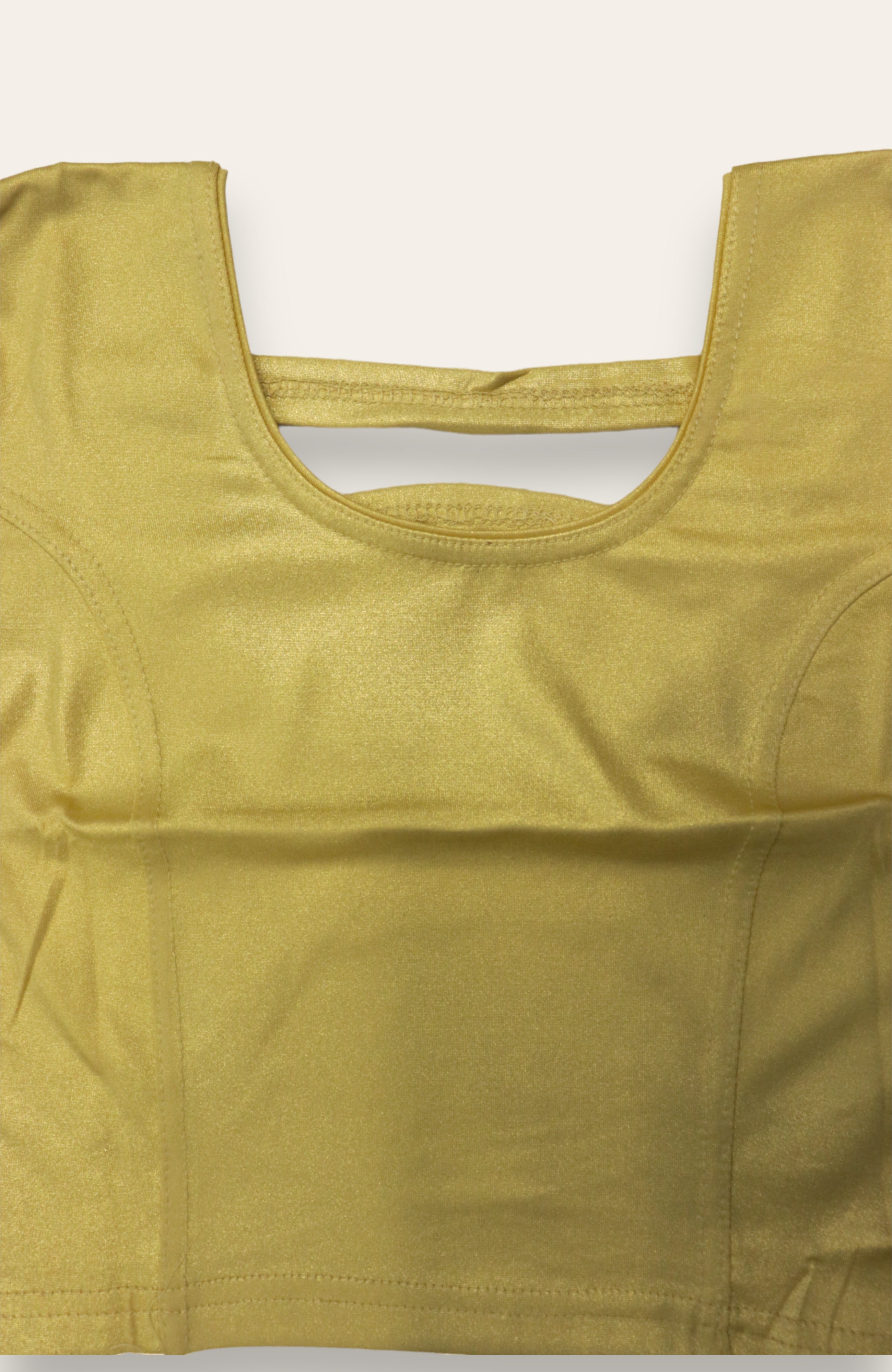 WOMEN'S DESIGNER STRETCHABLE BLOUSE - GOLD