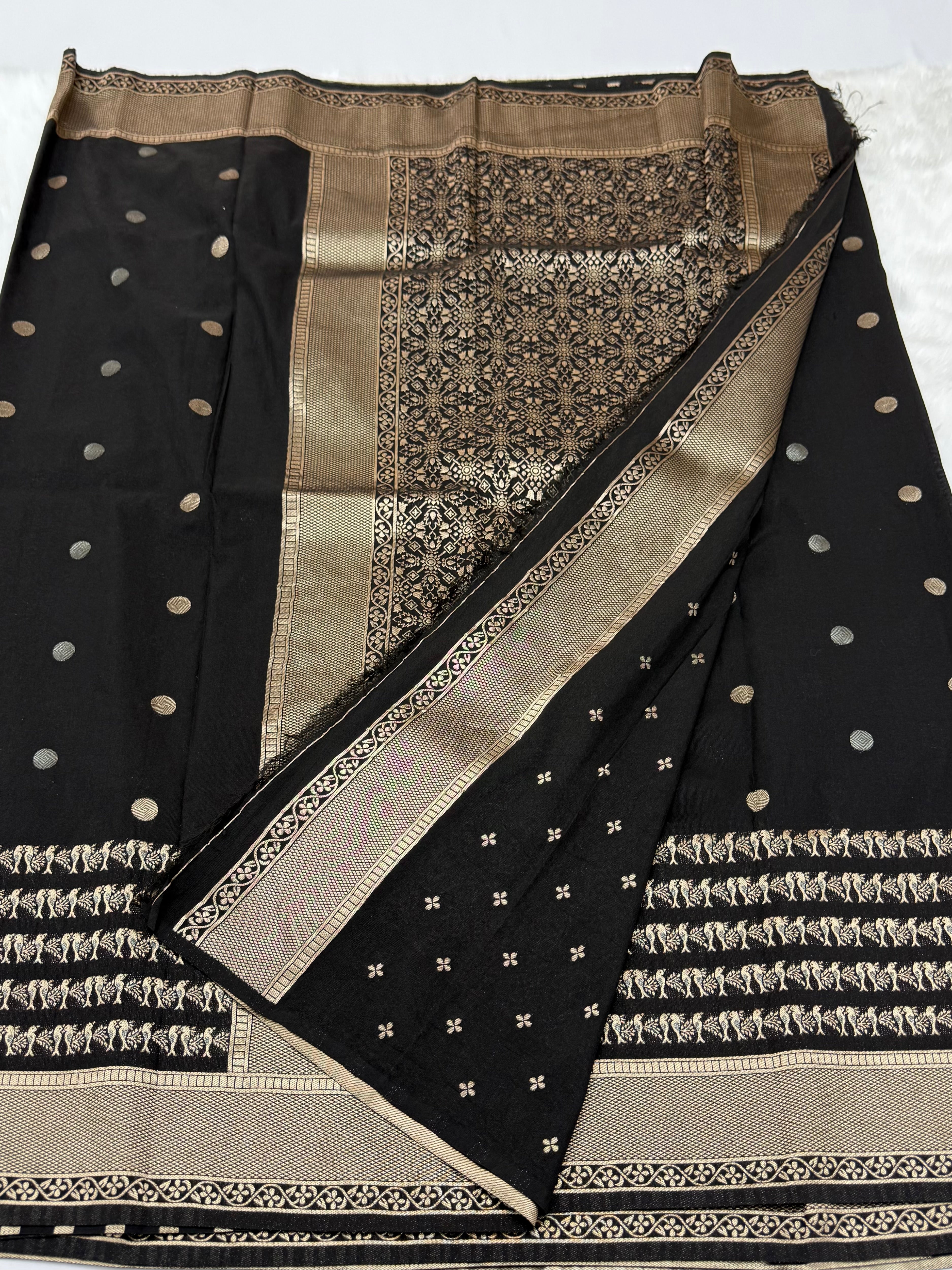PREMIUM DESIGNER FANCY SAREE - BLACK