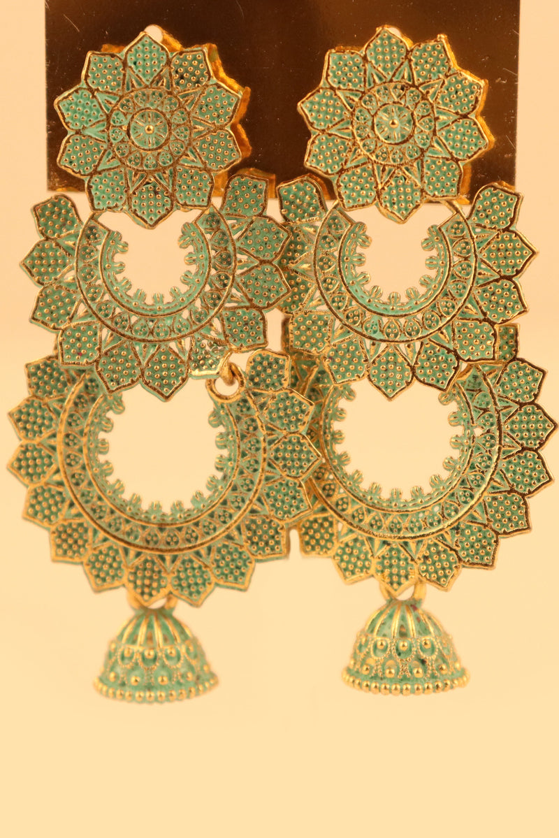 DESIGNER CHANDBALI EARRINGS GRABO365