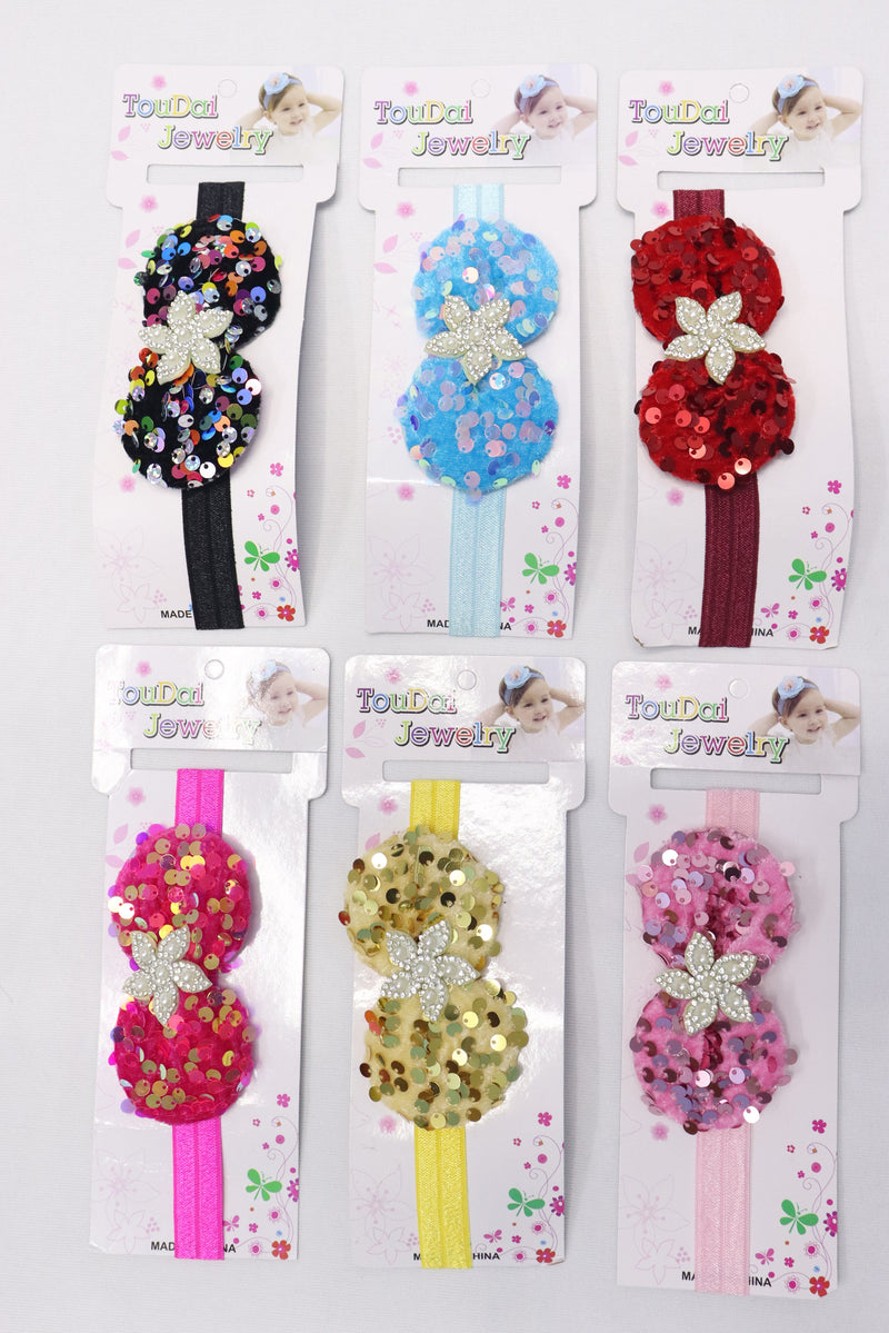 KIDS MULTICOLOUR HEADBAND/ALICE BAND SET OF 6 GRABO365