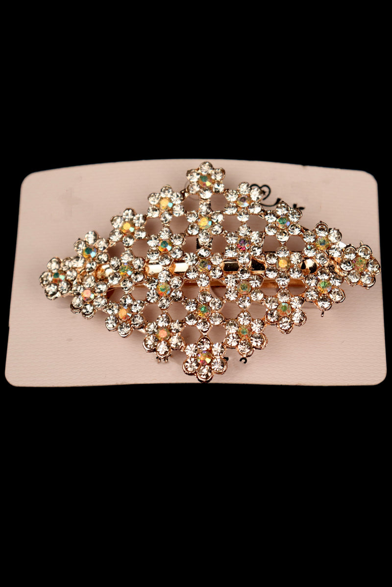 KIDS BEAUTIFUL RHINESTONE HAIRCLIP PACK OF 1 GRABO365