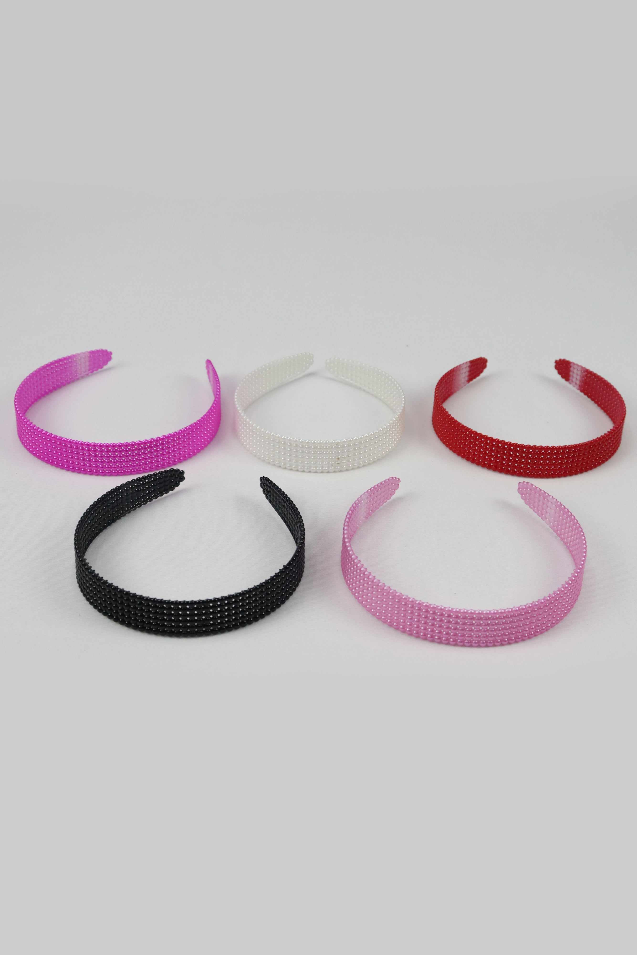 KIDS MULTICOLOUR HEADBAND/ALICE BAND SET OF 5 GRABO365