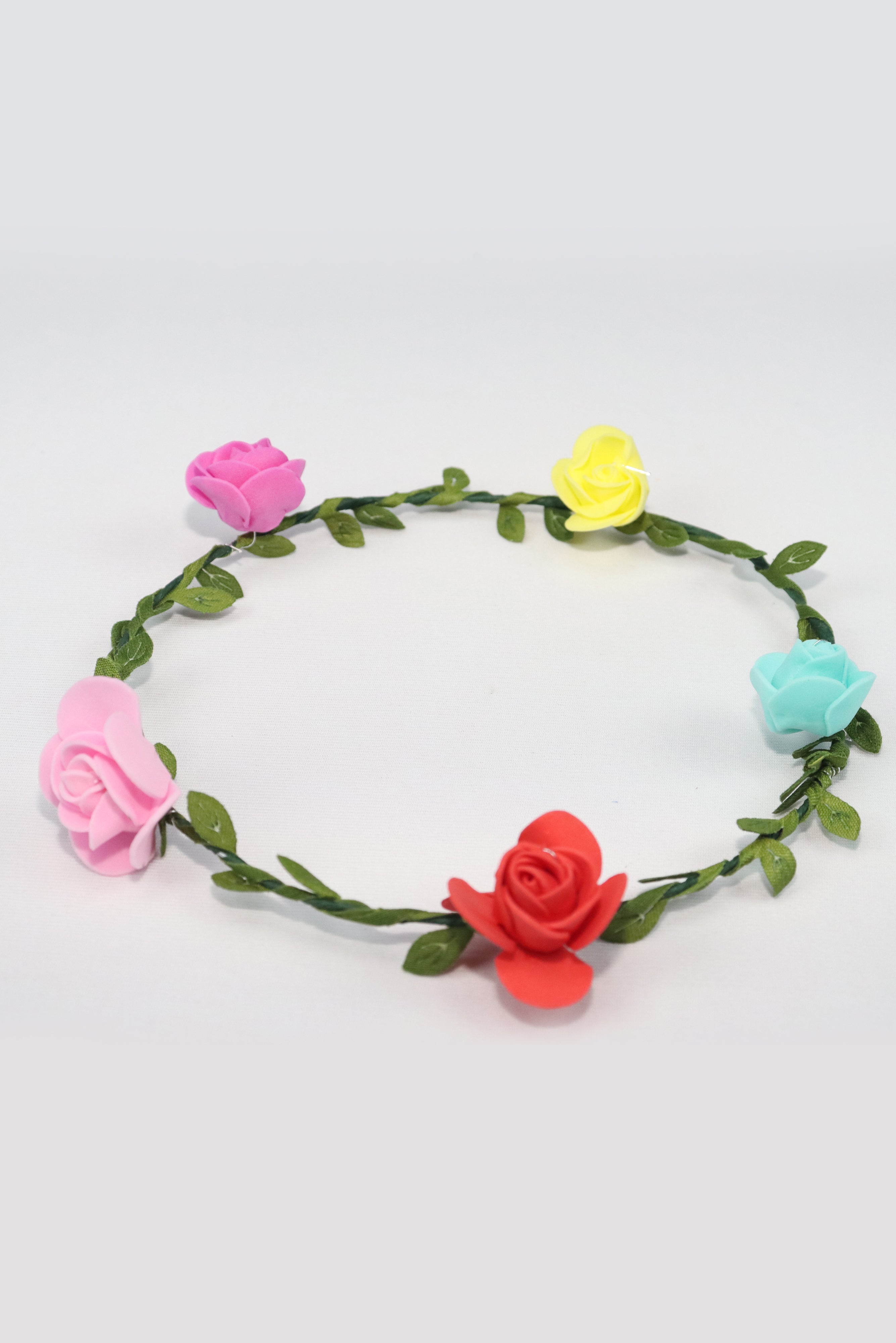 KIDS FLORAL GRACIOUS TIARA/CROWN HEAD WRAP GRABO365