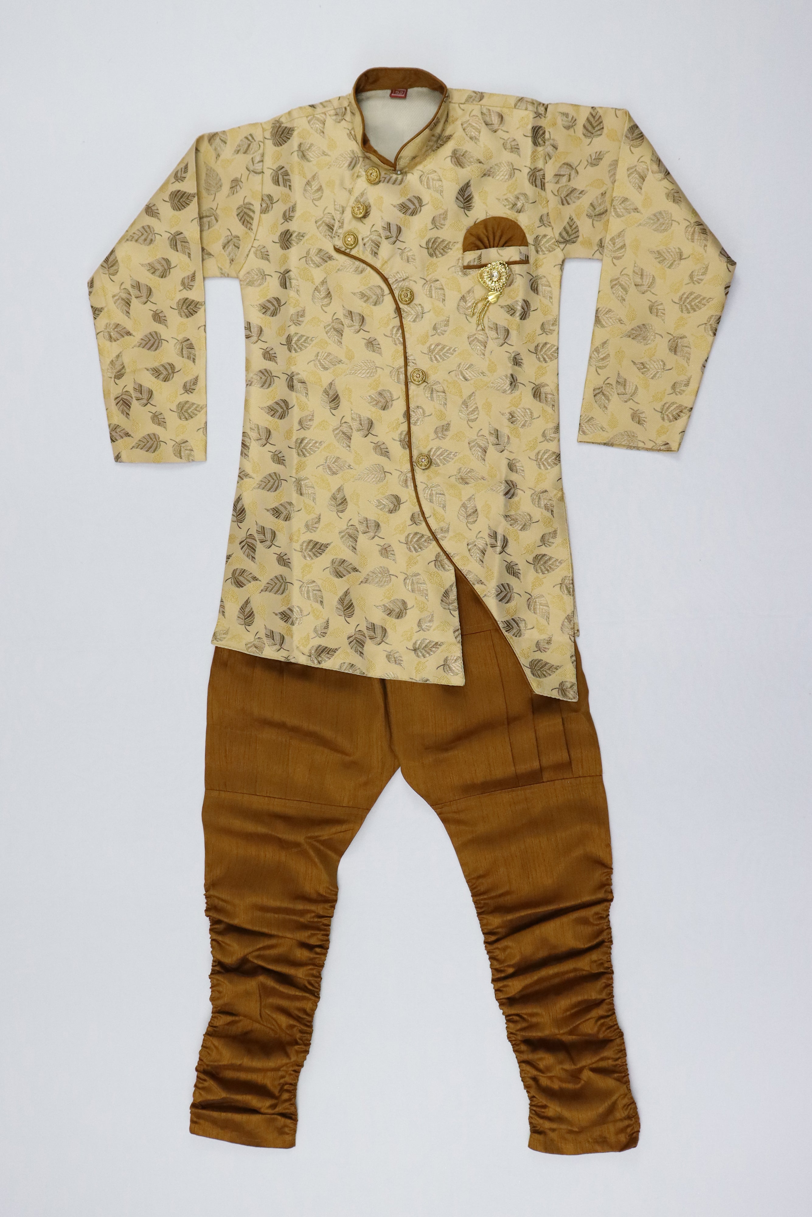 SANDAL BOYS FULL SLEEVE KURTA PYJAMA SET GRABO365