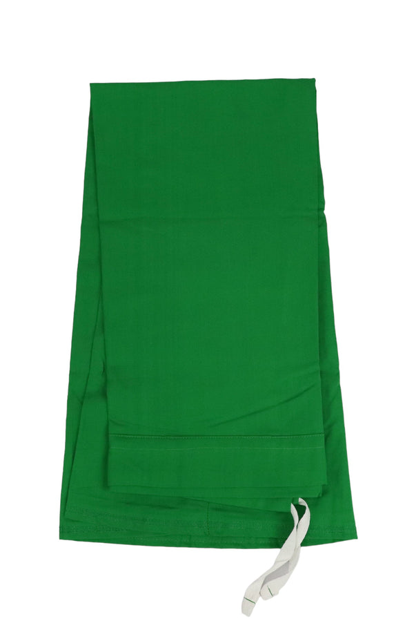 WOMEN'S COTTON INSKIRT/SAREE PETTICOATS/UNDER SKIRT - LEAF GREEN GRABO365