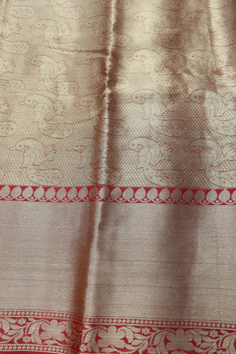 MAROON BROCADE WARM SILK SAREE GRABO365