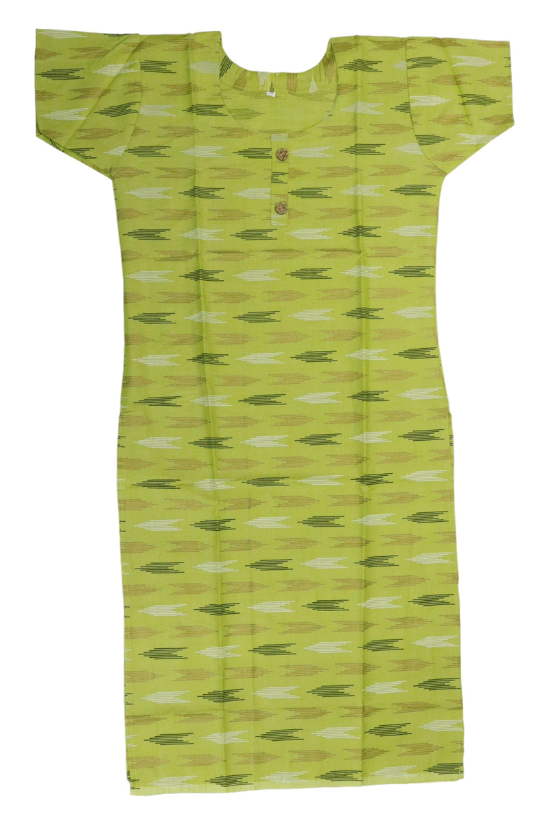 WOMEN'S LIME GREEN KURTIS GRABO365