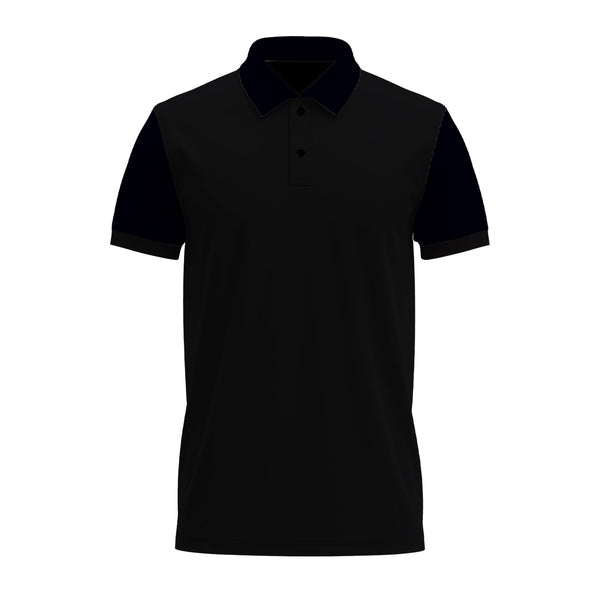 GRABO365® DESIGN Polo T-Shirt in Black GRABO365