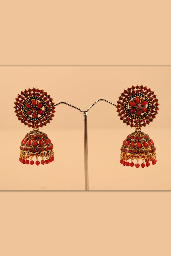 TRADITIONAL FANCY JHUMKA EARRINGS GRABO365