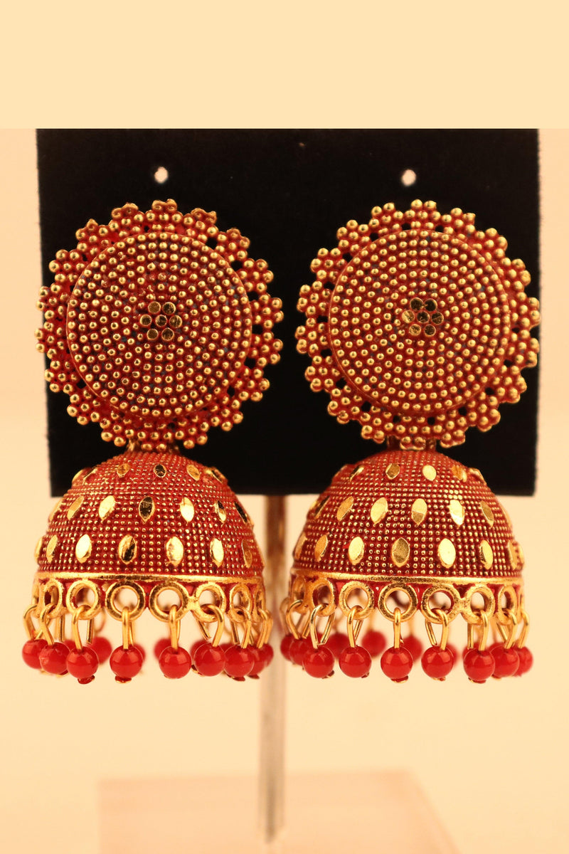 TRADITIONAL FANCY JHUMKA EARRINGS GRABO365