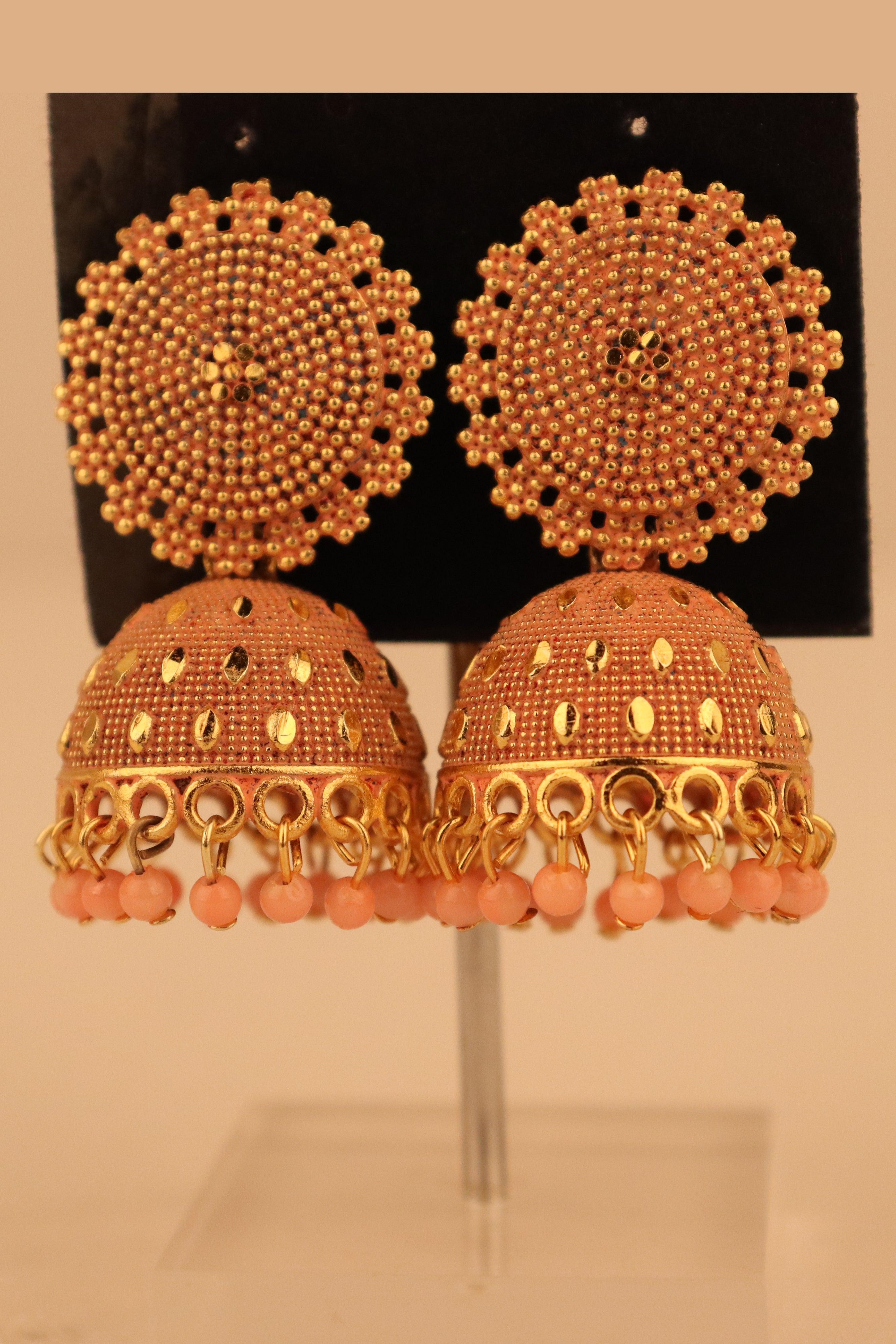 TRADITIONAL FANCY JHUMKA EARRINGS GRABO365