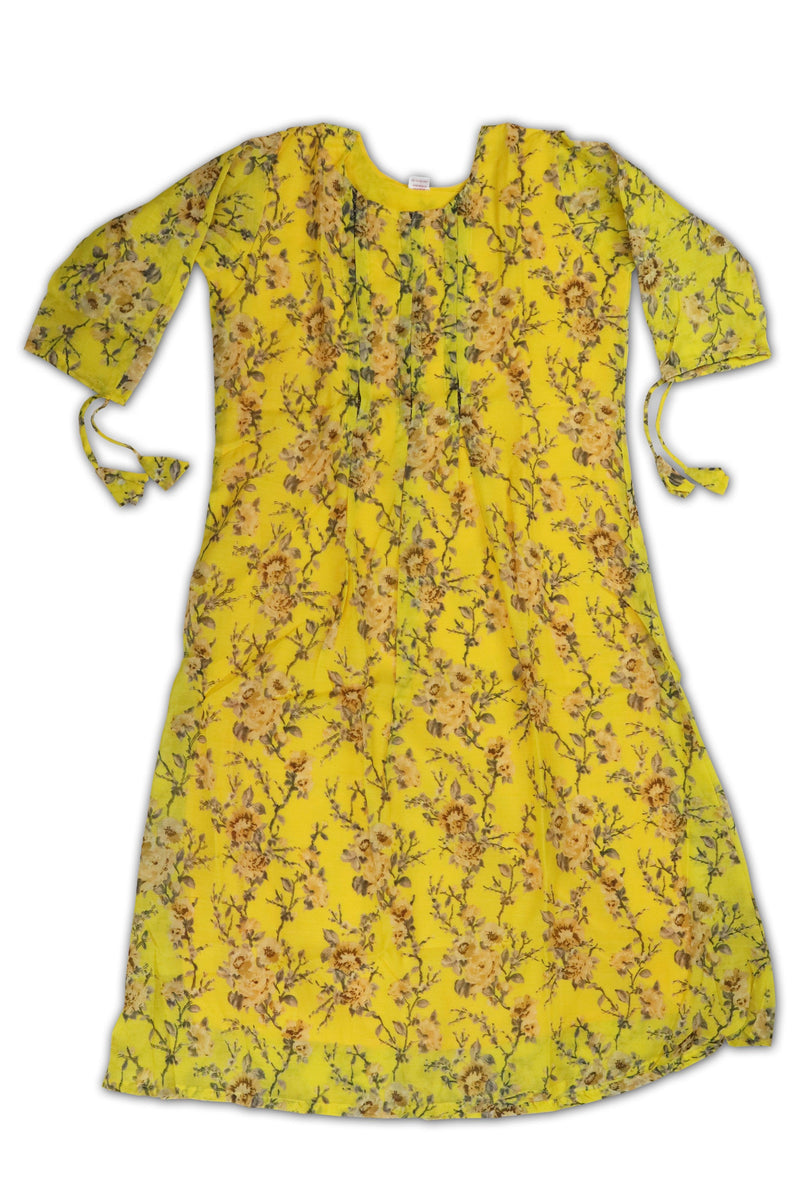 WOMEN'S CYBER YELLOW KURTIS GRABO365