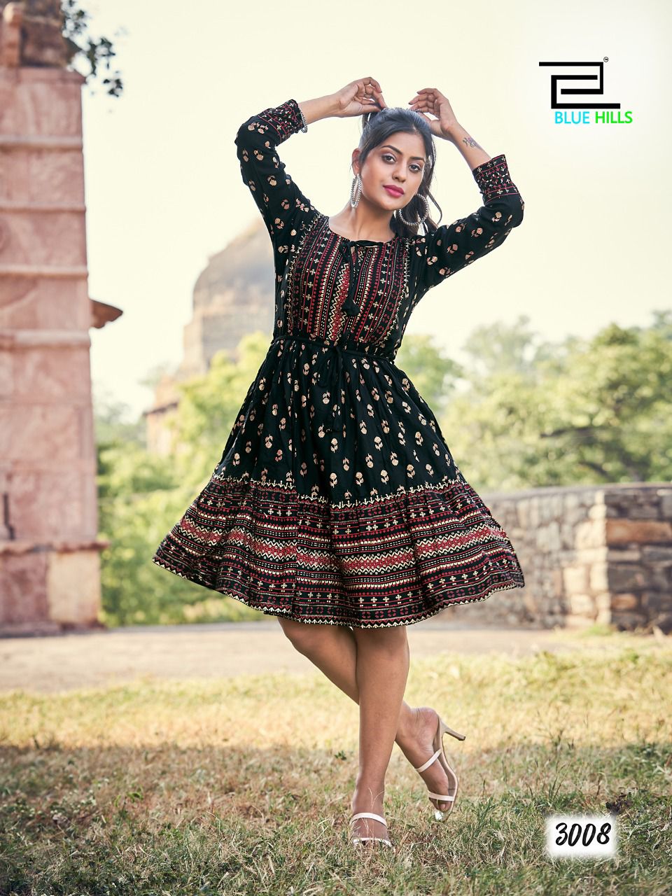 WOMEN'S DESIGNER TUNIC STYLE KURTIS GRABO365