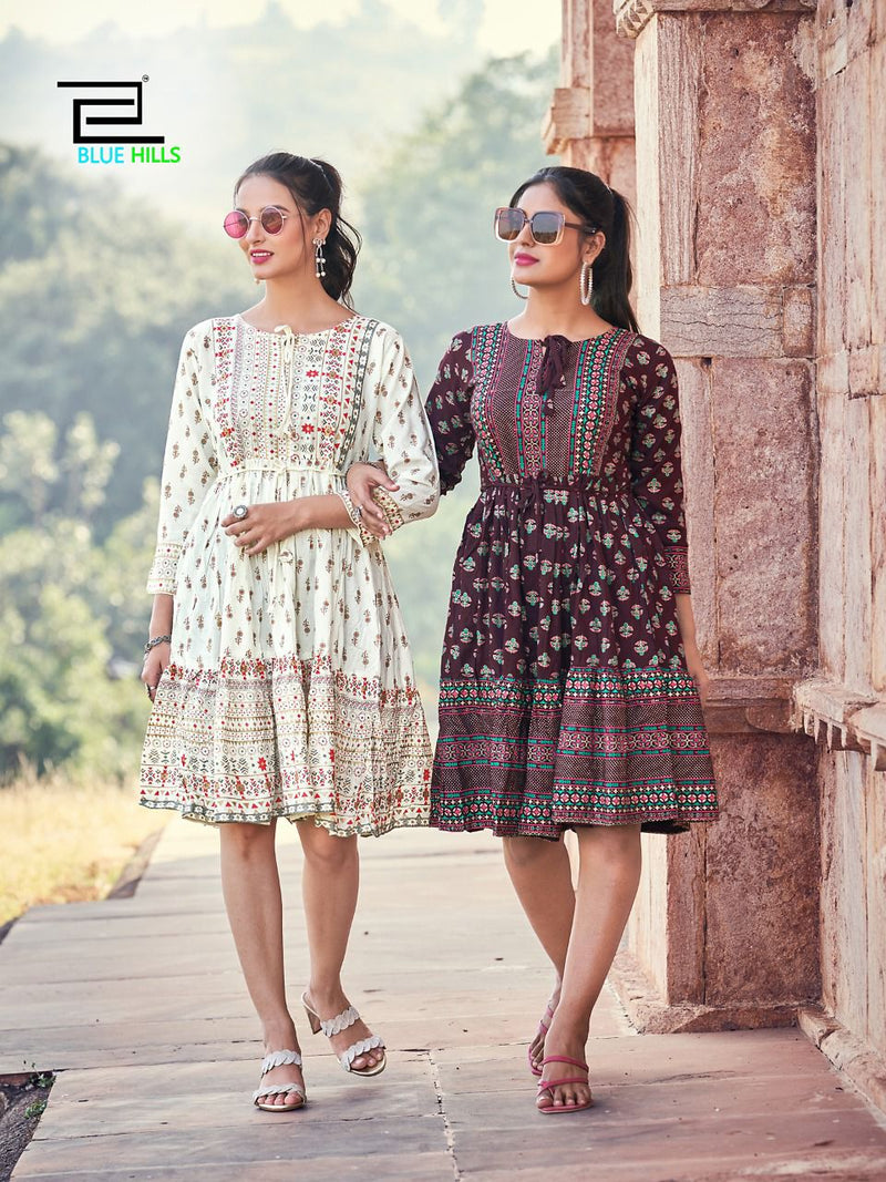 WOMEN'S DESIGNER TUNIC STYLE KURTIS GRABO365